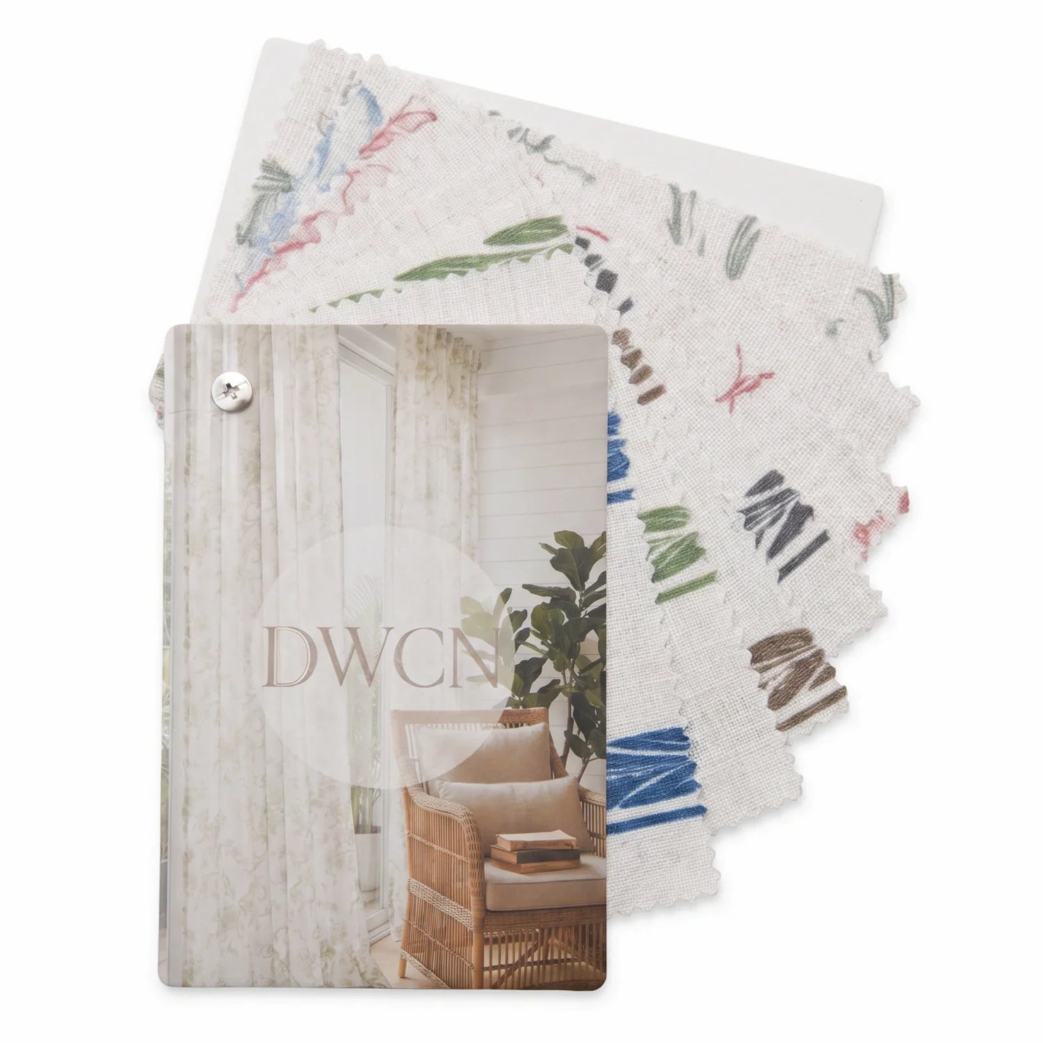 Antheia Millefiori& Demeter Aurata Linen Fabric Swatch Booklets-0
