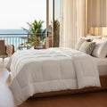 GLC Collection Light Weight Duvet Inserts Baffle Box Design-2