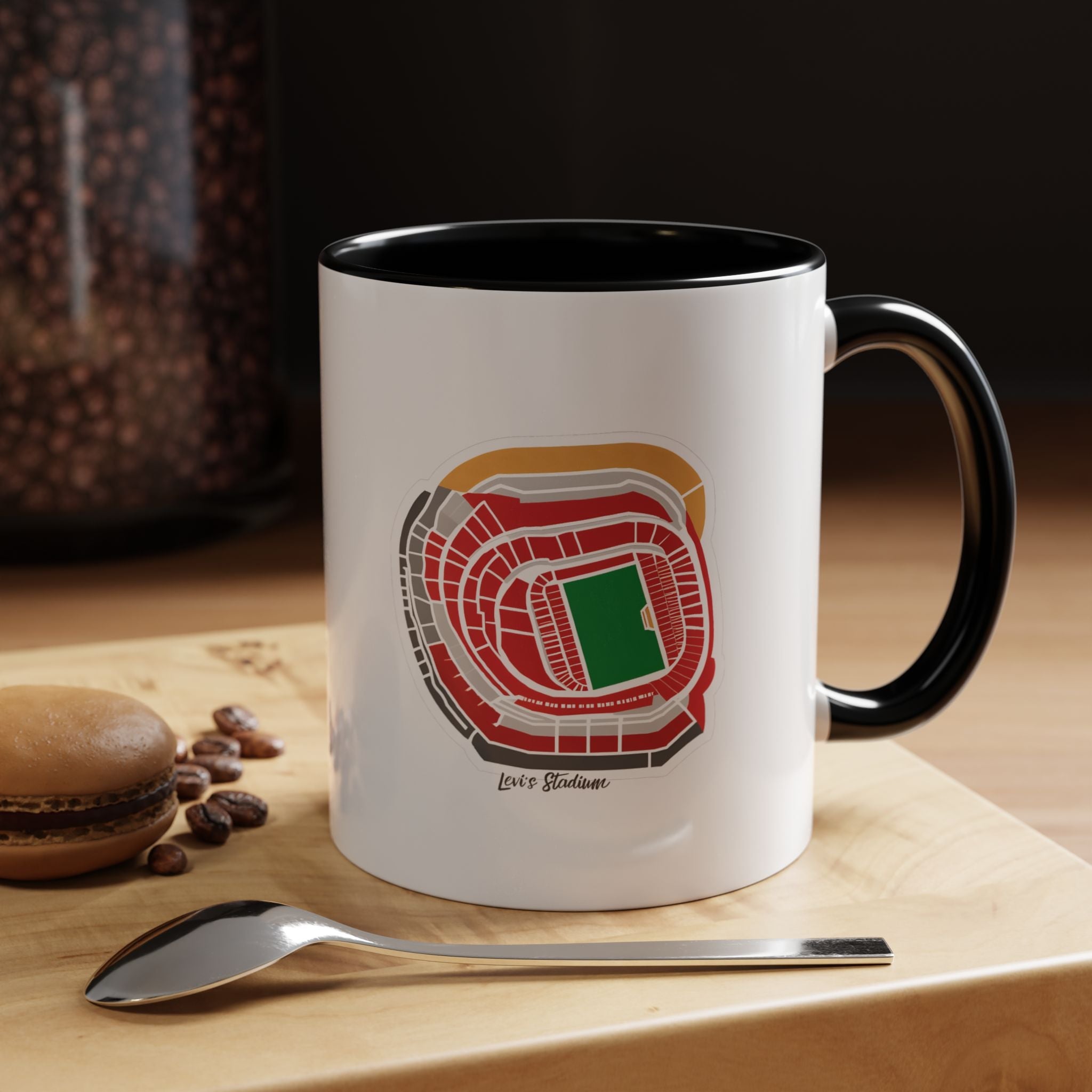 Levi's Stadium Mug - San Francisco 49ers Coffee & Tea Cup for The Niners Fans | Match-Day Gift-1