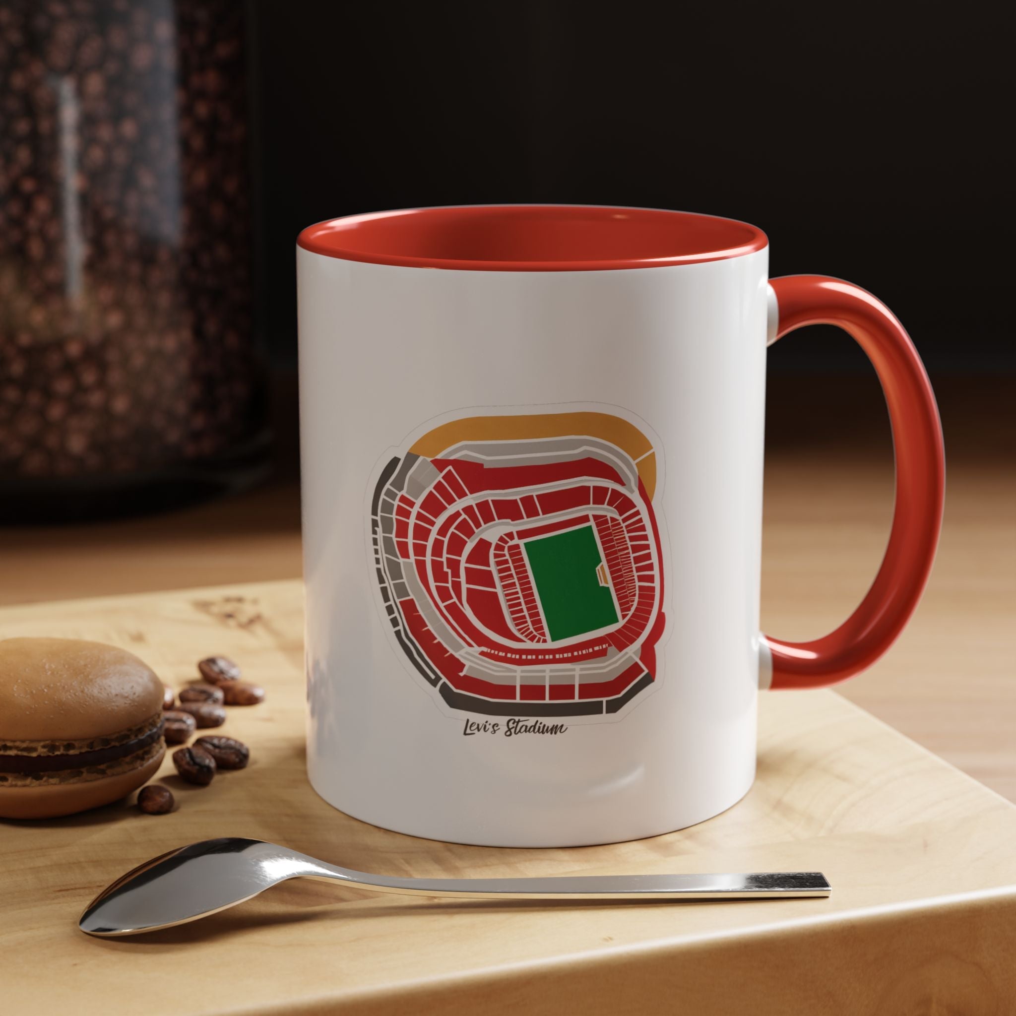 Levi's Stadium Mug - San Francisco 49ers Coffee & Tea Cup for The Niners Fans | Match-Day Gift-0
