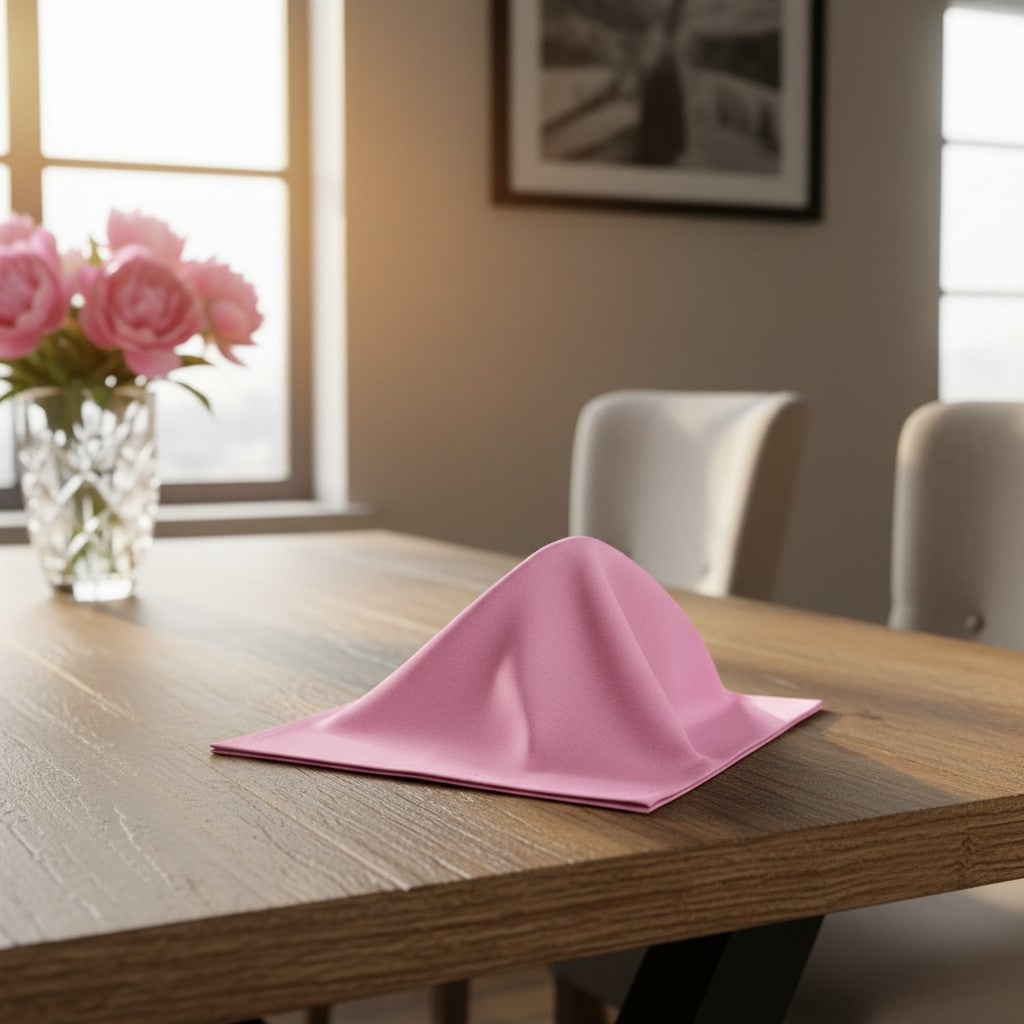 MJS 100% Spun Polyester 2 PLY Table Linens Napkins-19