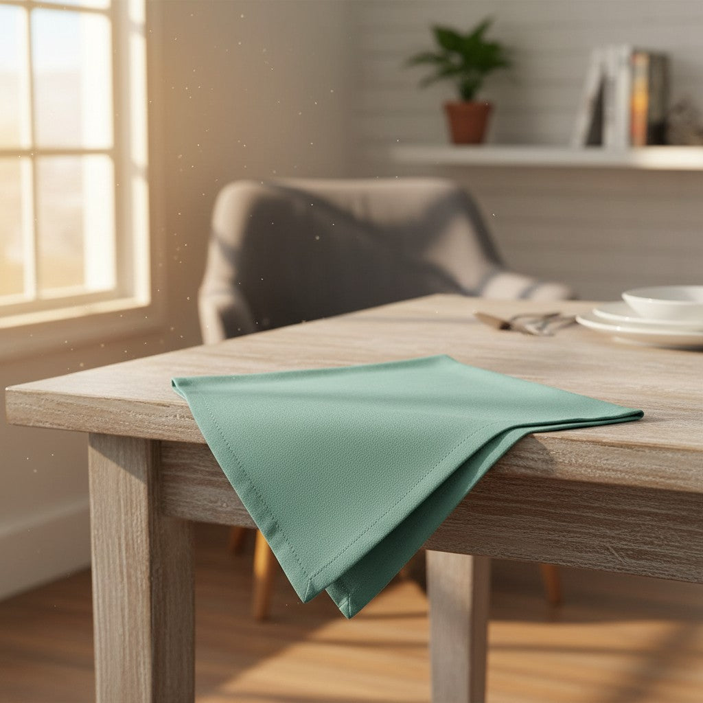 MJS 100% Spun Polyester 2 PLY Table Linens Napkins-24