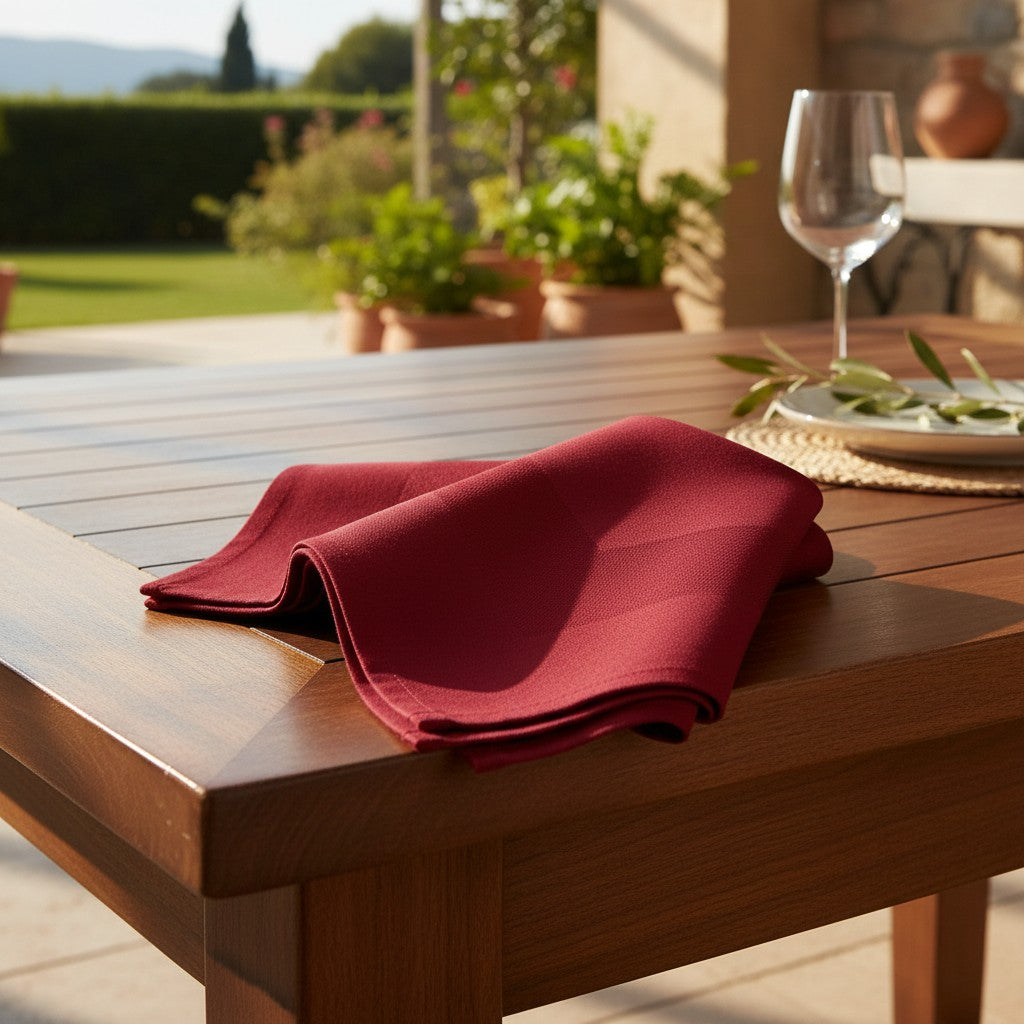 MJS 100% Spun Polyester 2 PLY Table Linens Napkins-33