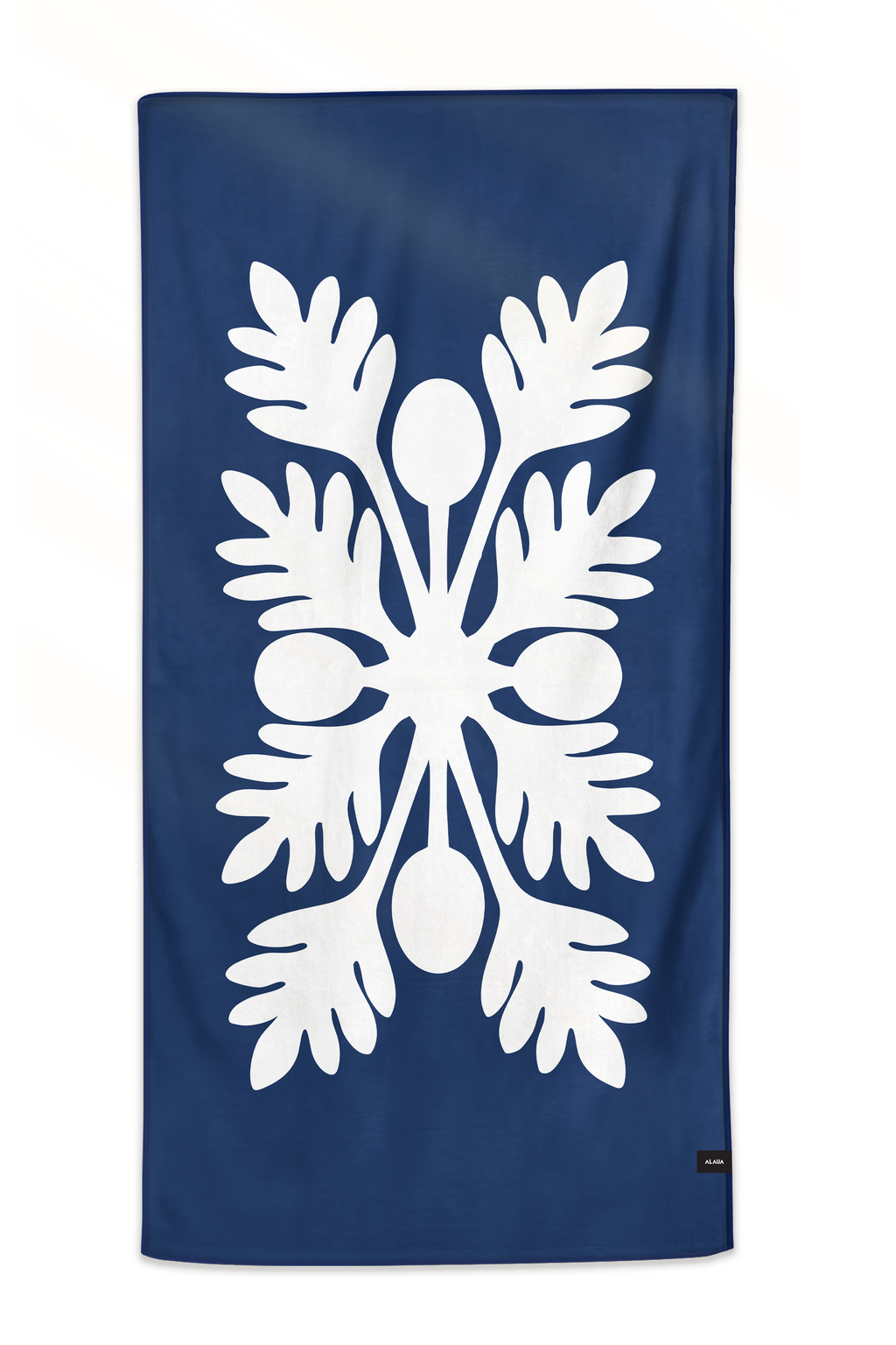 'Ulu Palaka Anywhere Towel (Blue)-0