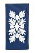 'Ulu Palaka Anywhere Towel (Blue)-0