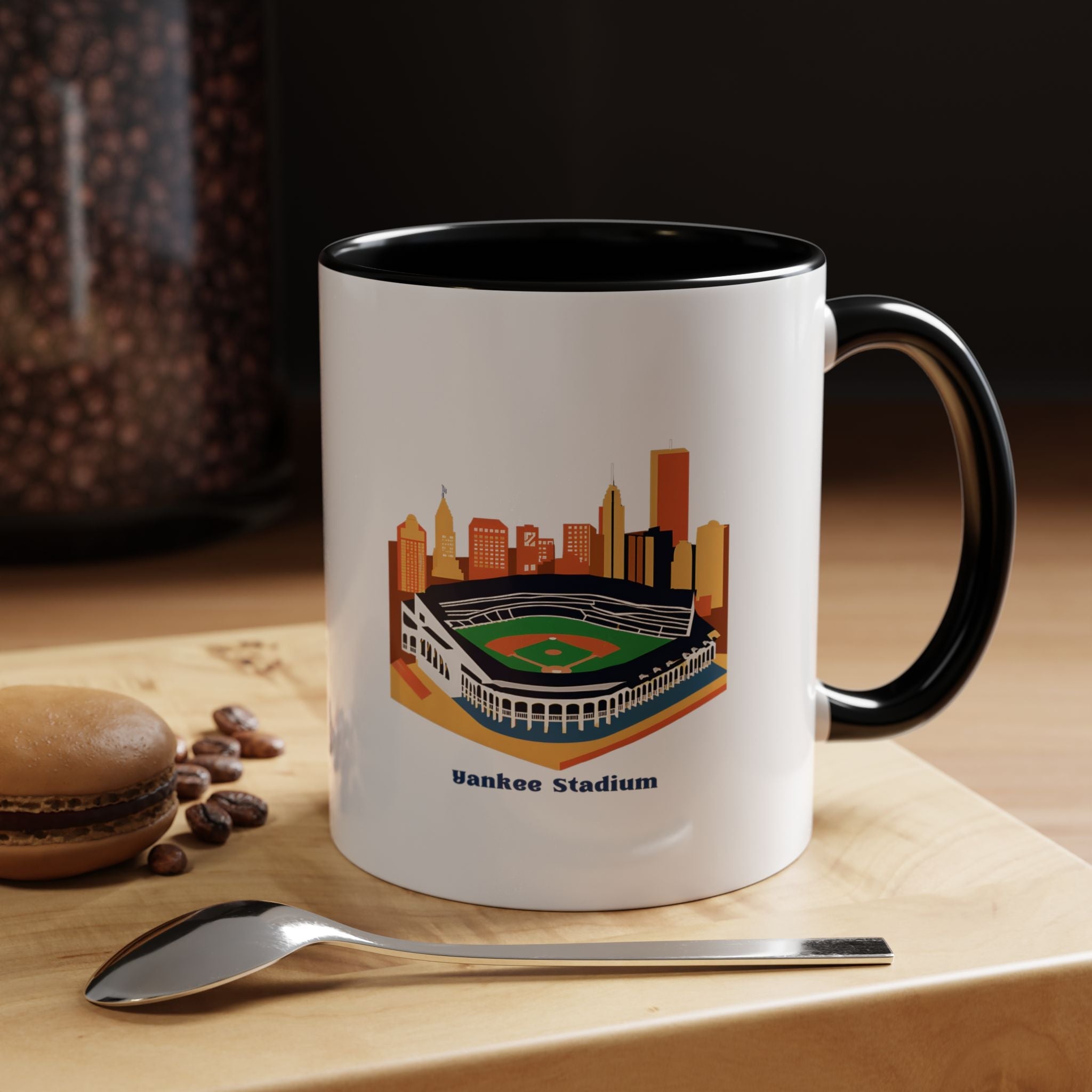 Yankee Stadium Baseball Coffee Mug | New York Fan Cup-0