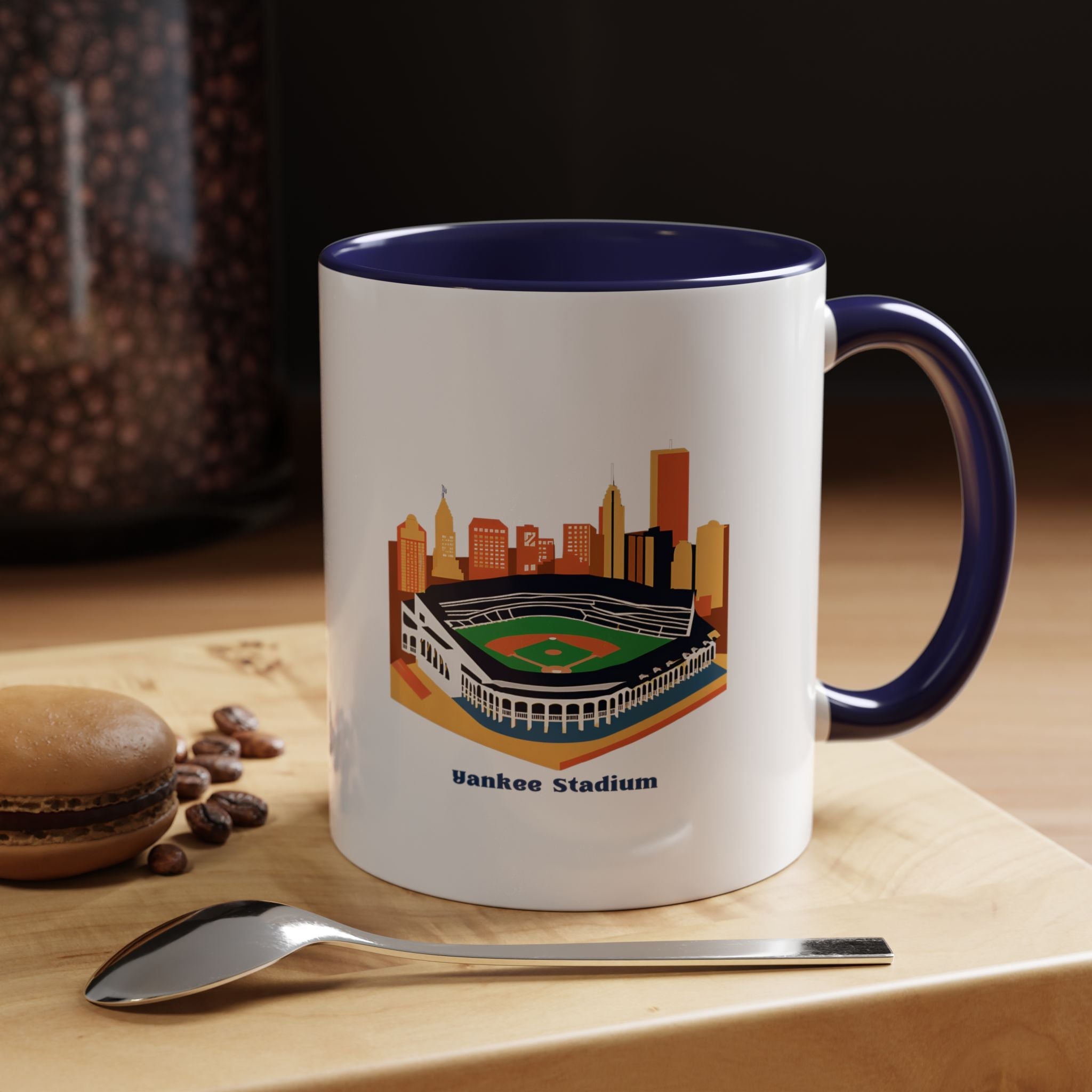 Yankee Stadium Baseball Coffee Mug | New York Fan Cup-2