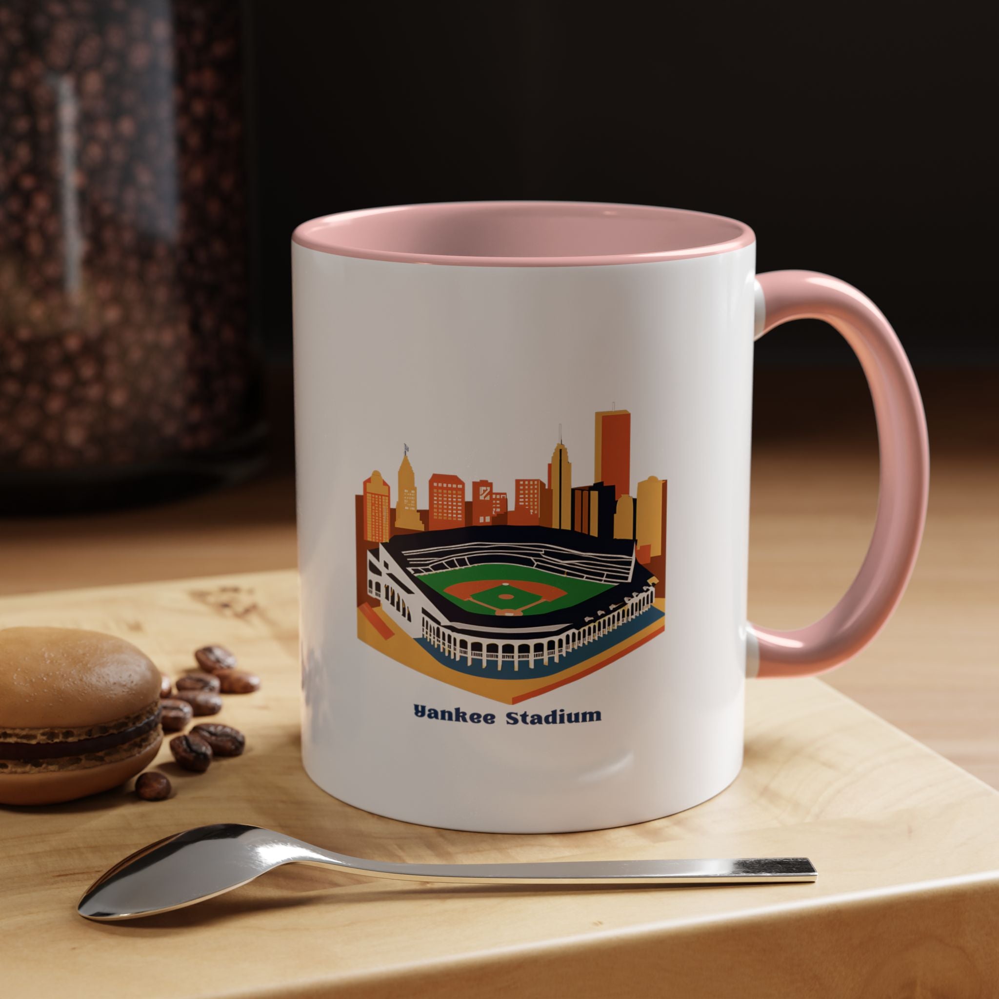 Yankee Stadium Baseball Coffee Mug | New York Fan Cup-3
