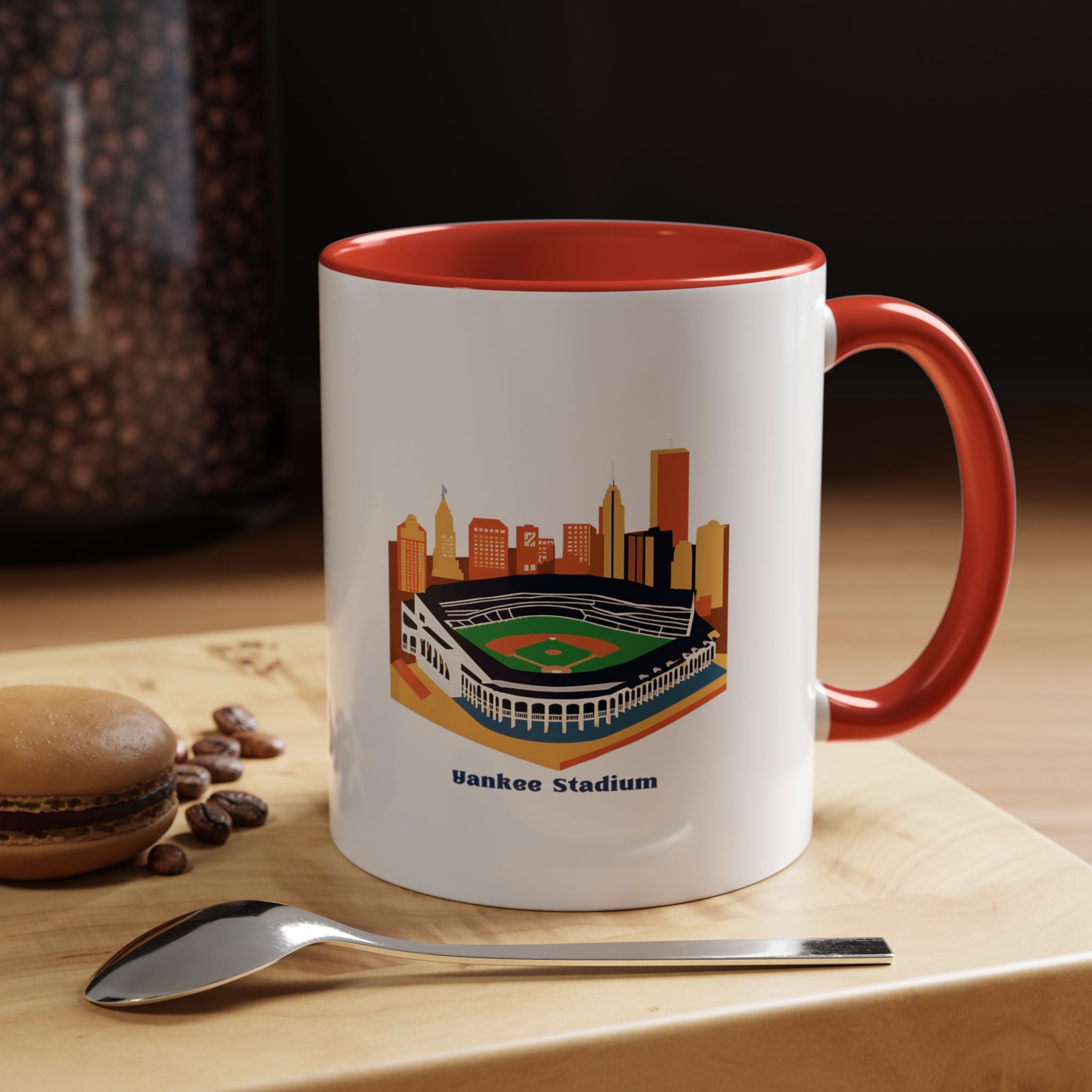 Yankee Stadium Baseball Coffee Mug | New York Fan Cup-4